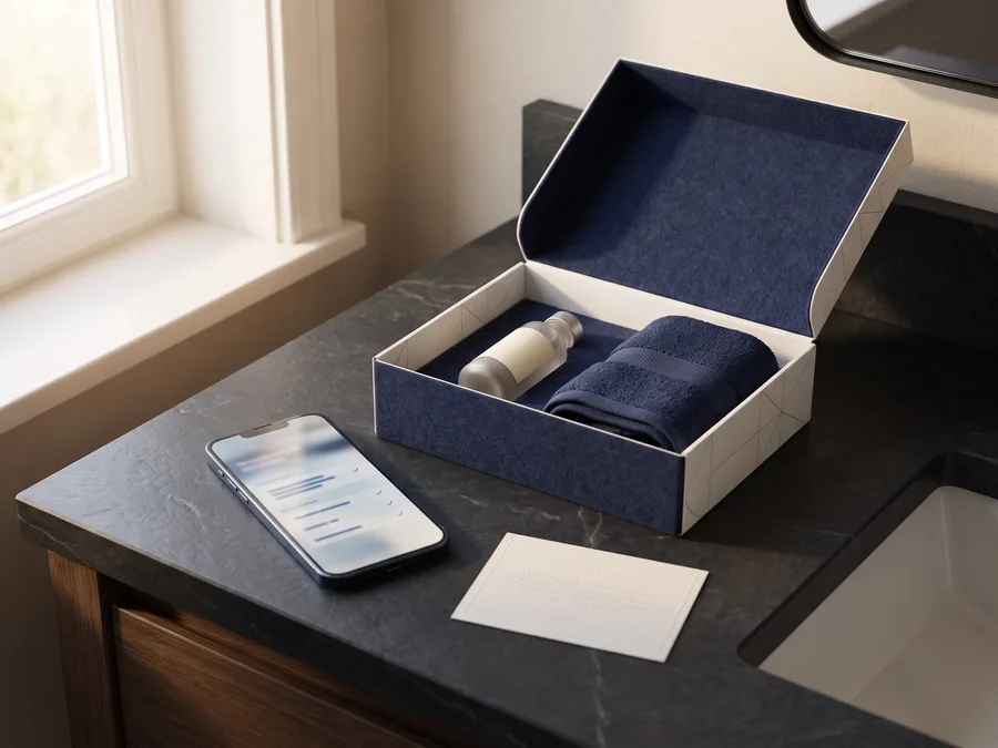 A refined Peptivo home delivery kit